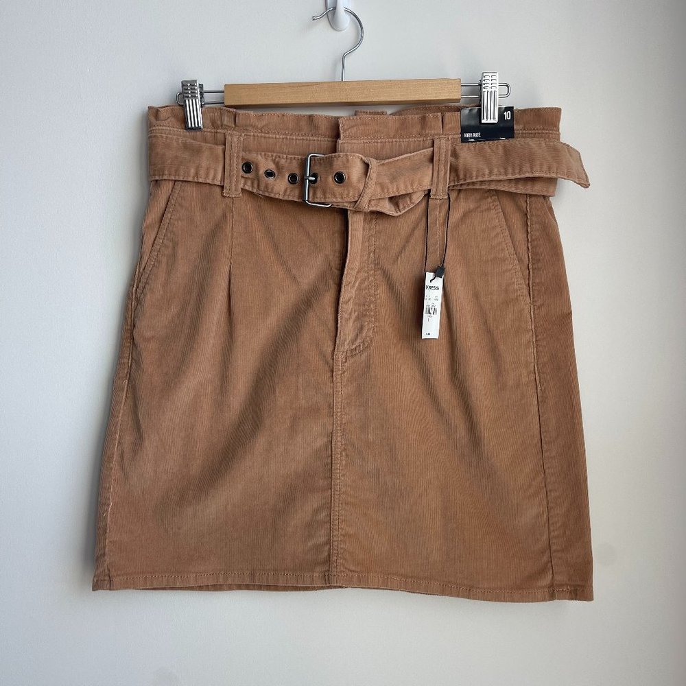 NEW! Express High Rise Corduroy Mini Skirt